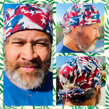 SURGICAL SCRUB CAP - Dental Scrub Cap - Christmas Scrub Cap - Gift for Physician/Dentist - Head Wrap Adjustable Hat - Dental Hygienist